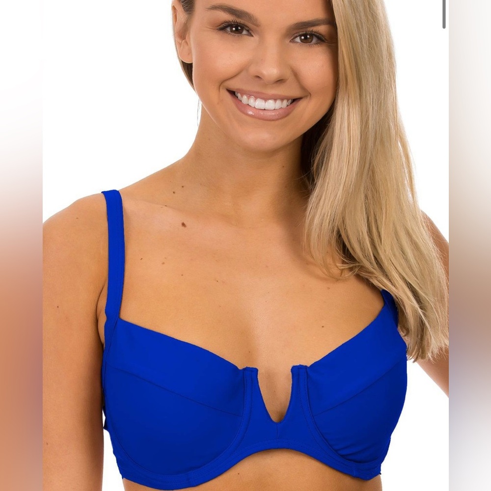 Blue Women's Bikini Top NWT